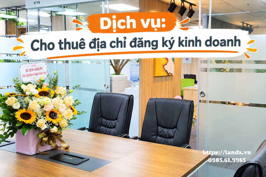 Cho thuê địa chỉ đăng ký kinh doanh Hà Nội